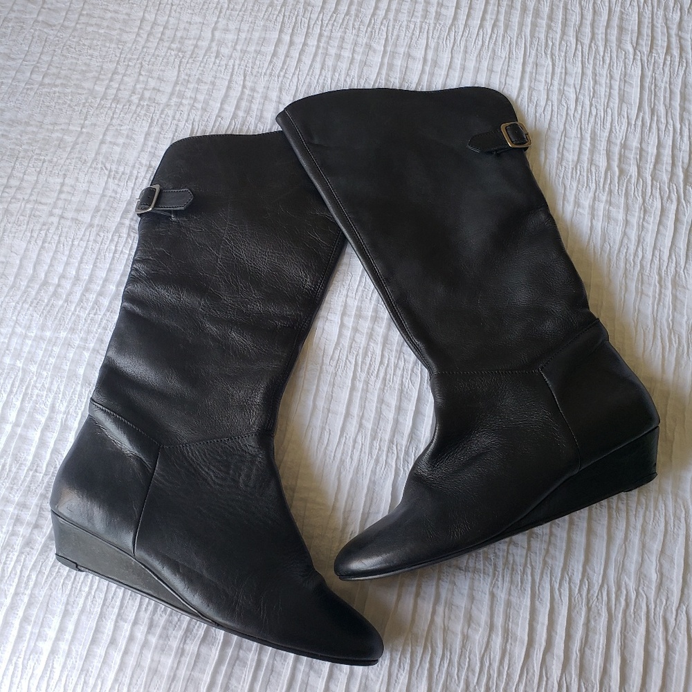 Steve Madden black Iriss boots